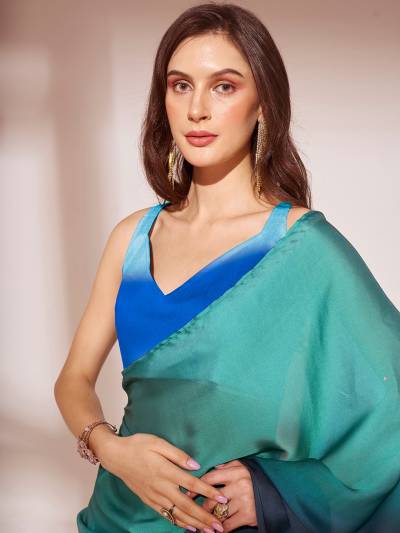 LAXMINAM OP-525 DESIGNER GEORGETTE SAREE WHOLESALER IN INDIA